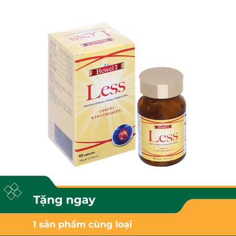 Thực phẩm bảo vệ sức khoẻ Bewel Less (45 Viên)