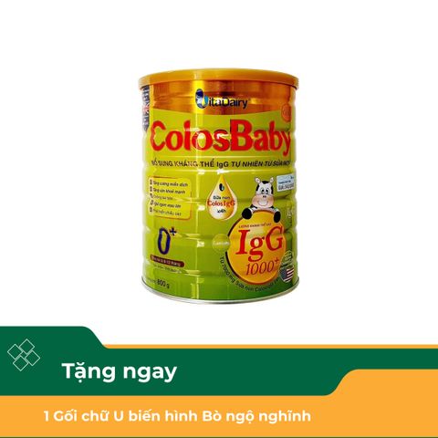 Sản phẩm dinh dưỡng cho trẻ 0-12 tháng Colosbaby Gold 0+