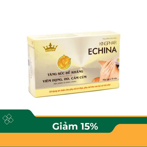 Thực phẩm bảo vệ sức khỏe KingPhar Echina (30 Viên)