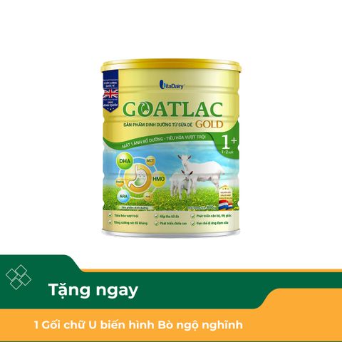 Sữa Dê Goatlac Gold 1 800g (trẻ từ 1-2 tuổi)