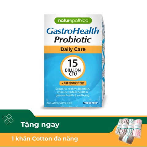 Thực phẩm bảo vệ sức khỏe Naturopathica GastroHealth Probiotic Daily  Care