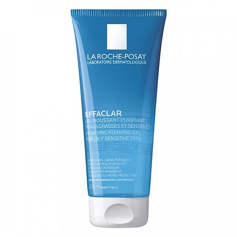 Gel Rửa Mặt Tạo Bọt Làm Sạch & Giảm Nhờn Cho Da Dầu Nhạy Cảm La Roche - Posay Effaclar 200ml