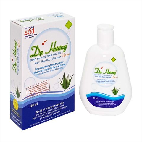 Dung Dịch Vệ Sinh Phụ Nữ Dạ Hương Màu Xanh 100ml