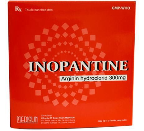  Inopantine 300mg hỗ trợ trị bệnh lý về gan (hộp 100 viên) 