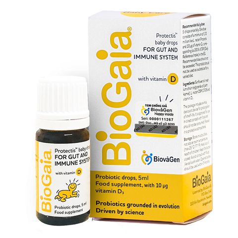 Thực phẩm bảo vệ sức khỏe BioGaia Protectis baby drops with vitamin D3