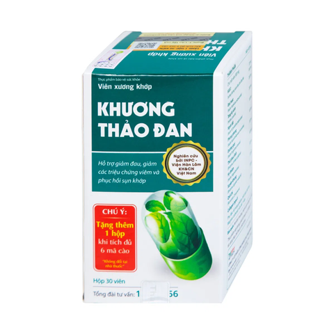 Thực phẩm bảo vệ sức khỏe Viên Xương khớp Khương Thảo Đan