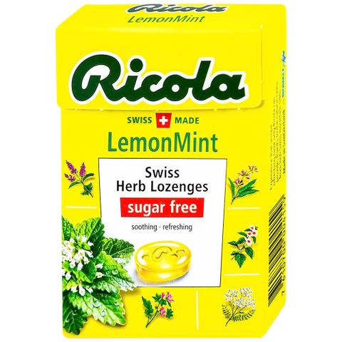 Kẹo thảo mộc Ricola Lemon Mint không đường