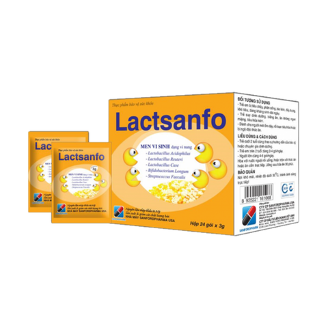 Thực phẩm bảo vệ sức khỏe Lactsanfo