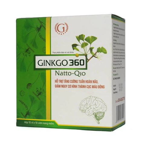 Thực phẩm bảo vệ sức khỏe GINKGO 360 NATTO Q10