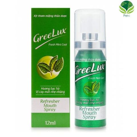 Xịt Thơm Miệng Thảo Dược GREELUX (Hương Fresh Mint Cool)