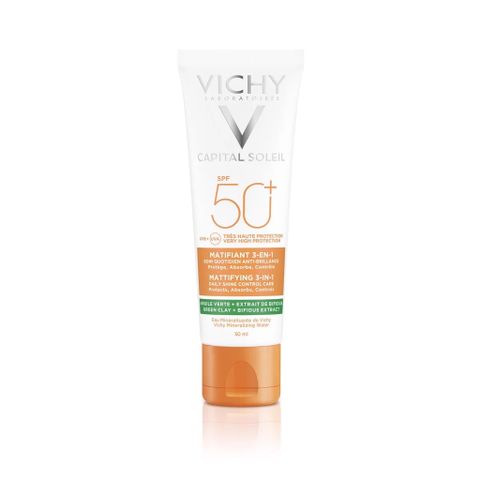 Kem Chống Nắng Vichy Capital Soleil Mattifying SPF50+ 3 in 1 50ml