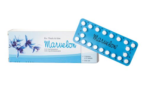 Thuốc tránh thai Marvelon Organon (3 vỉ x 21 viên)