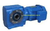 Motor giảm tốc tải nặng - Kiểu S - Trục vuông góc - Cốt âm