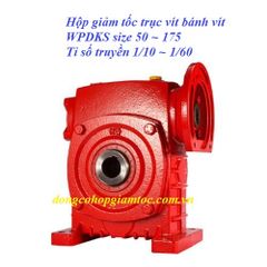 Hộp giảm tốc trục vít WPDKS