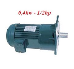 Motor giảm tốc mặt bích 0,4Kw 1/2Hp