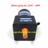 Motor giảm tốc 220V 40W mini