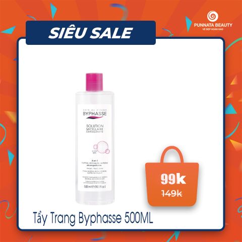  Nước Tẩy Trang Byphasse Solution Micellaire Face Make-up Remover 