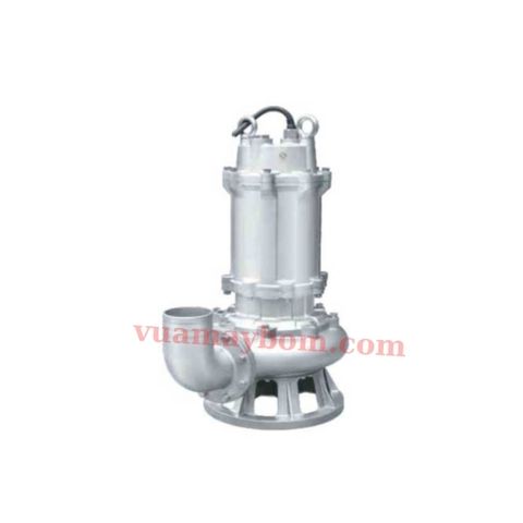 BƠM CHÌM NƯỚC THẢI INOX WQ10-10-0.75S (1 HP-380V)