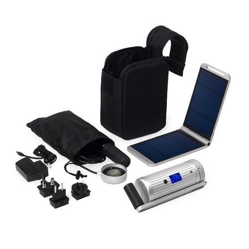 Tấm Quang Năng Solarmonkey Expedition Powertraveller - Màu Bạc