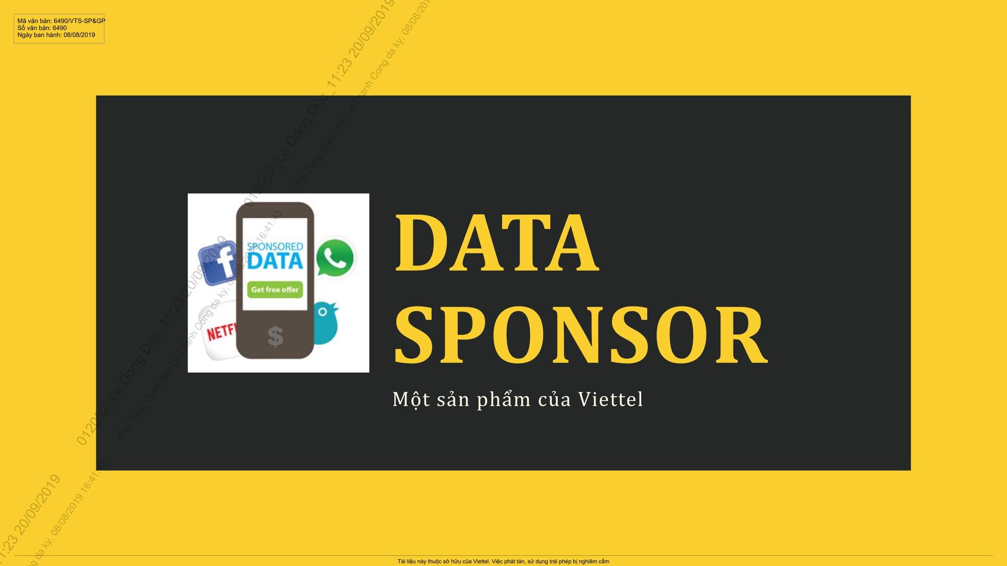 Data Sponsor