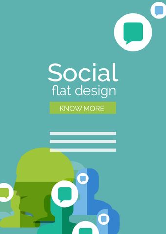 Social Flat Design