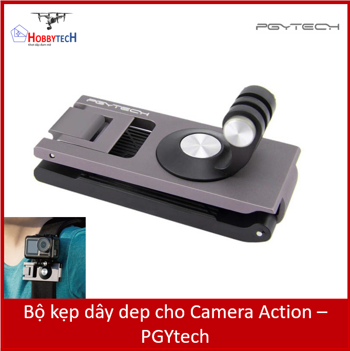 Bộ kẹp giữ Action Camera Strap Holder – PGYtech