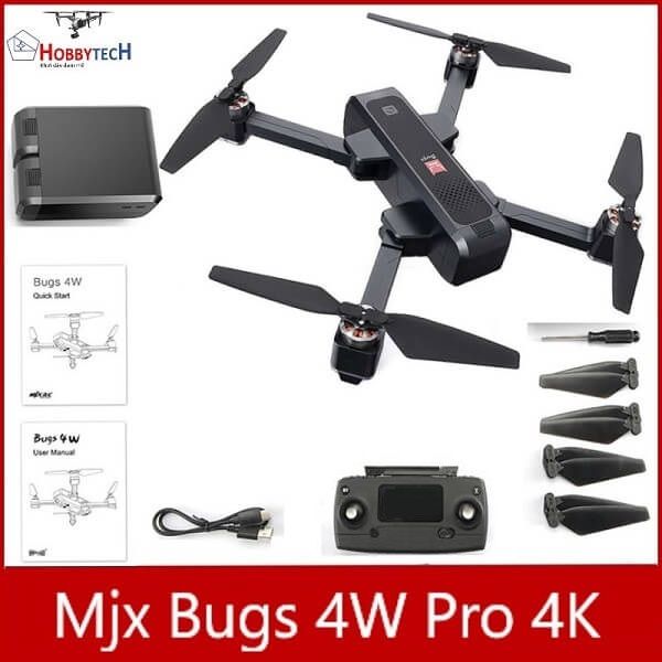 Flycam MJX Bugs 4W pro 4K
