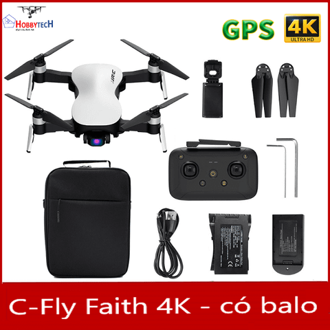  Flycam C Fly Faith 4K - Gồm túi đeo chống sốc 