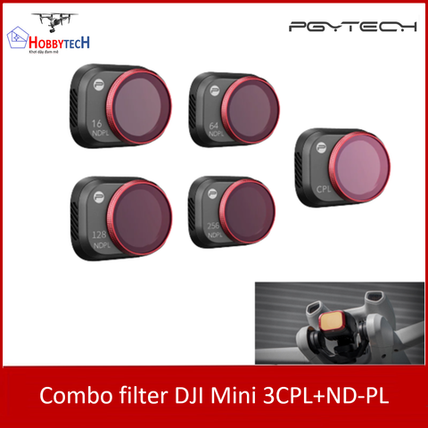  Combo Filter DJI Mini 3 CPL+ND-PL Set – PGYTECH 