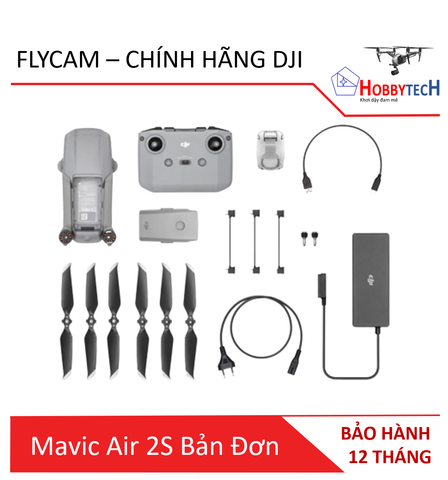  Mavic Air 2S combo – hàng chính hãng DJI ( BẢN ĐƠN ) 