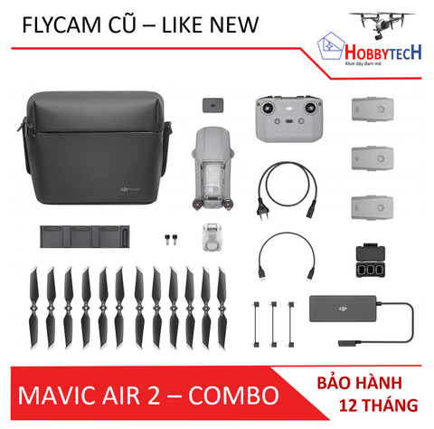  Mavic Air 2 Combo – Cũ (Like New) 