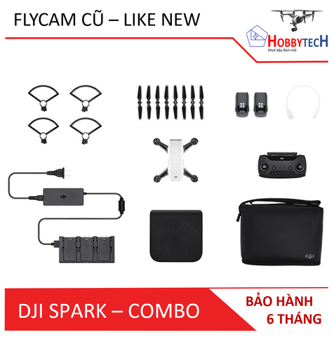  Flycam DJI Spark combo – Cũ (Like new) 