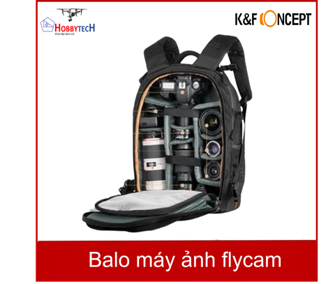  Balo máy ảnh DSLR thời trang cho Canon/Sony/Nikon – K&F Concept KF13.119 