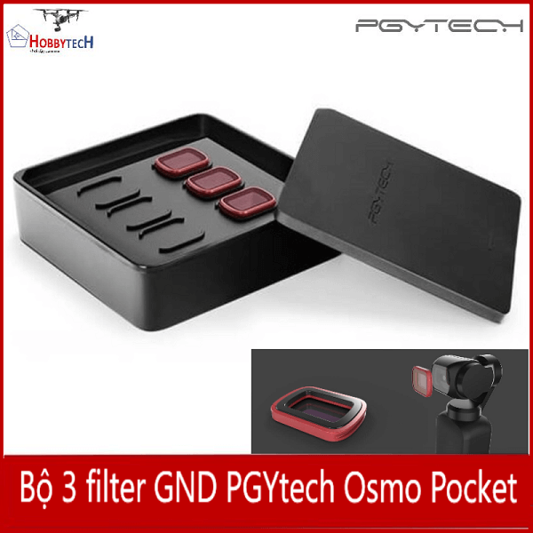 Bộ 3 filter GND Osmo Pocket - Professional – phụ kiện chính hãng PGYtech