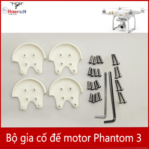  Bộ gia cố chống nứt đế motor phantom 3 - phụ kiện 