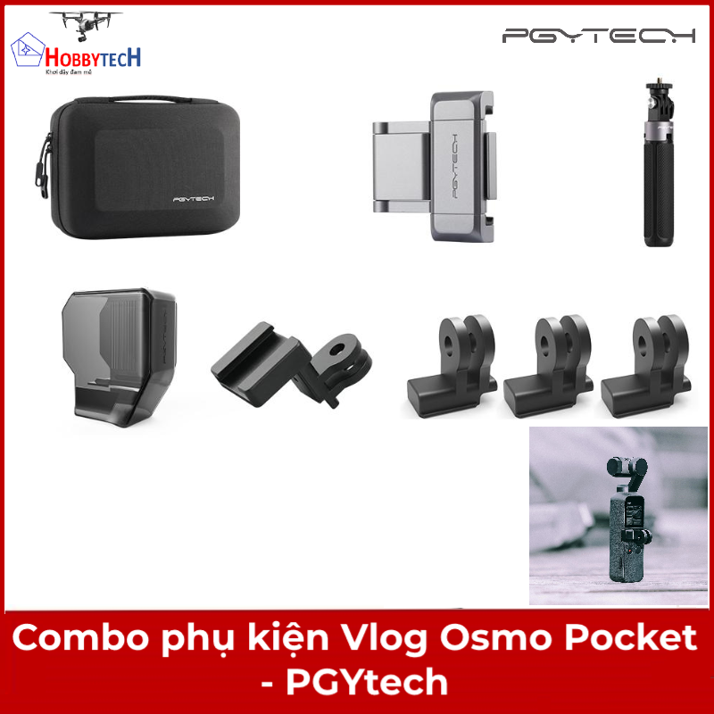 Combo phụ kiện Osmo Pocket – PGYtech