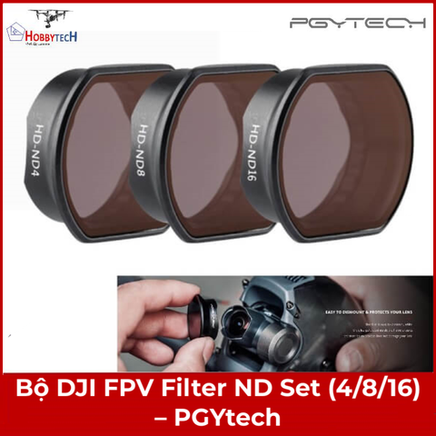  Bộ DJI FPV Filter ND Set (4/8/16) – PGYtech 