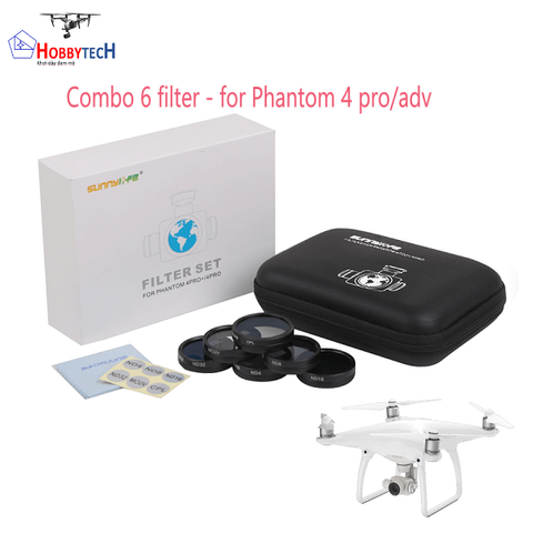  Combo 6 filter phantom 4 pro - Phụ kiện phantom 4 