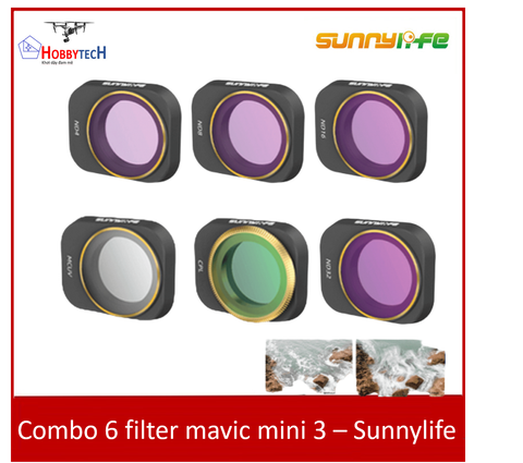  Combo 6 filter mavic mini 3 – Sunnylife 