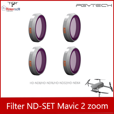  Combo 4 lens filter ND mavic 2 zoom professional – PGYTECH 