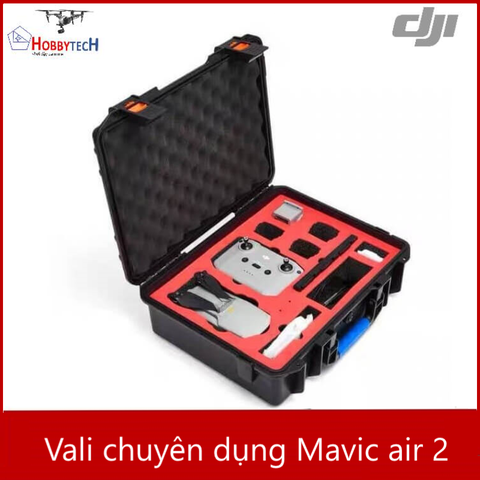  Vali Mavic Air 2 chuyên dụng – Phụ kiện chính hãng DJI 