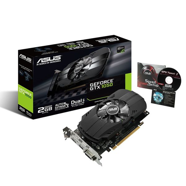 Card màn hình ASUS GeForce GTX 1050 3GB GDDR5 Phoenix (PH-GTX1050-3G)