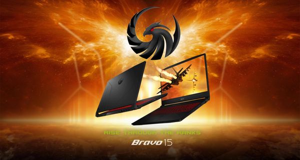 Laptop Gaming MSI Bravo 15 B5DD-028VN (Ryzen 7 5800H, Radeon RX 5500M 4GB, Ram 8GB, SSD 512GB, 15.6 Inch IPS 144Hz FHD)