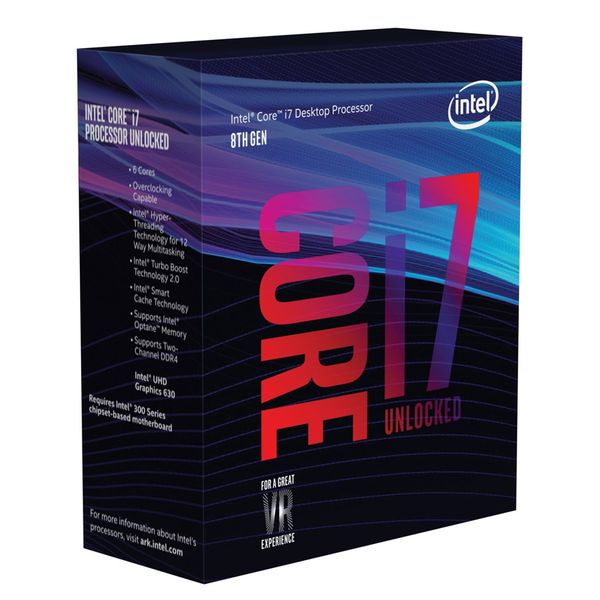 CPU Intel Core I7-7740X (4.3GHz - 4.5GHz)
