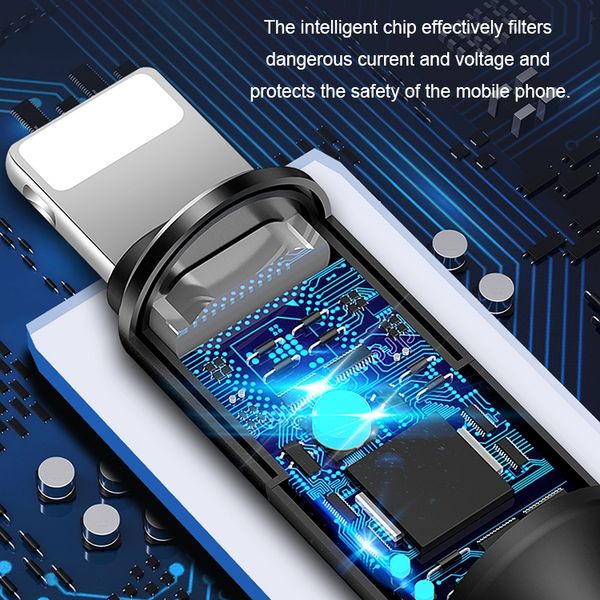 Cáp sạc dù chống đứt dây chuẩn lightning 1,2m USAMS