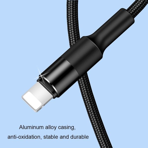 Cáp sạc dù chống đứt dây chuẩn lightning 1,2m USAMS