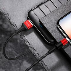 Cáp sạc dù chống đứt dây chuẩn lightning 1,2m USAMS