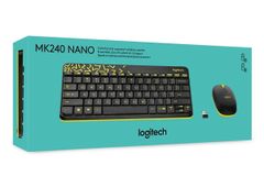 Bộ Chuột & Bàn phím không dây Logitech MK240