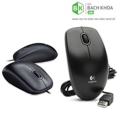 Chuột dây Logitech B100 Quang - Thuận cả hai tay