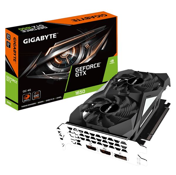 Card màn hình GIGABYTE GeForce GTX 1650 4GB GDDR5 OC (GV-N1650OC-4GD)